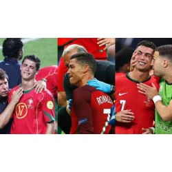 Trois larmes, même si l'âge passe, le cœur qui aime le football portugais existe toujours